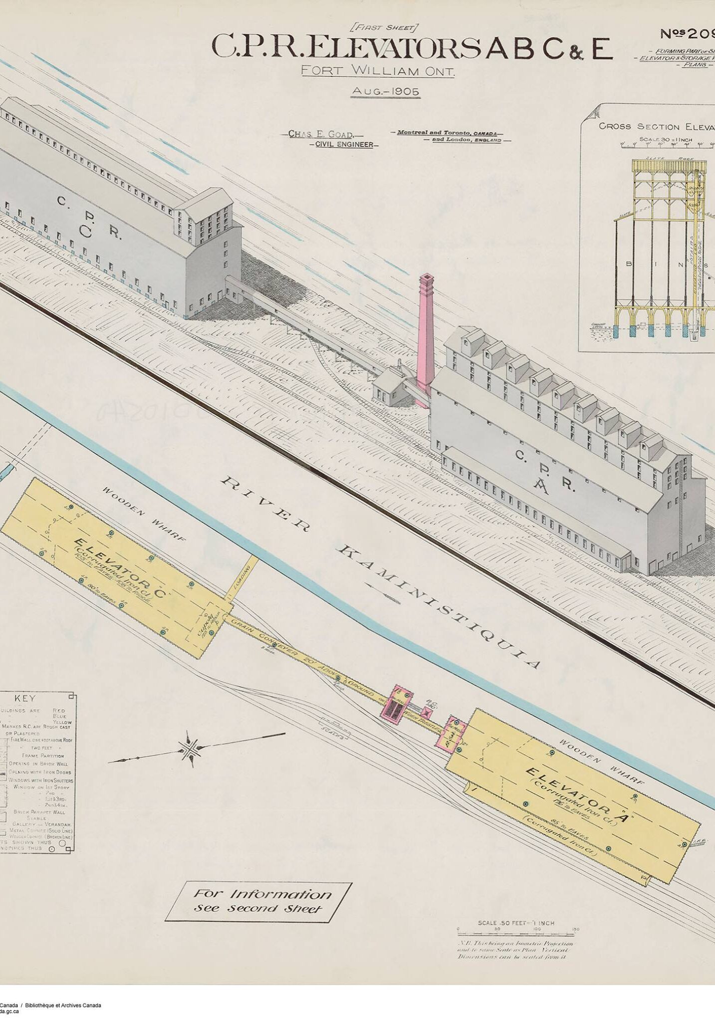 Goad Plan CPR Elevator A and C