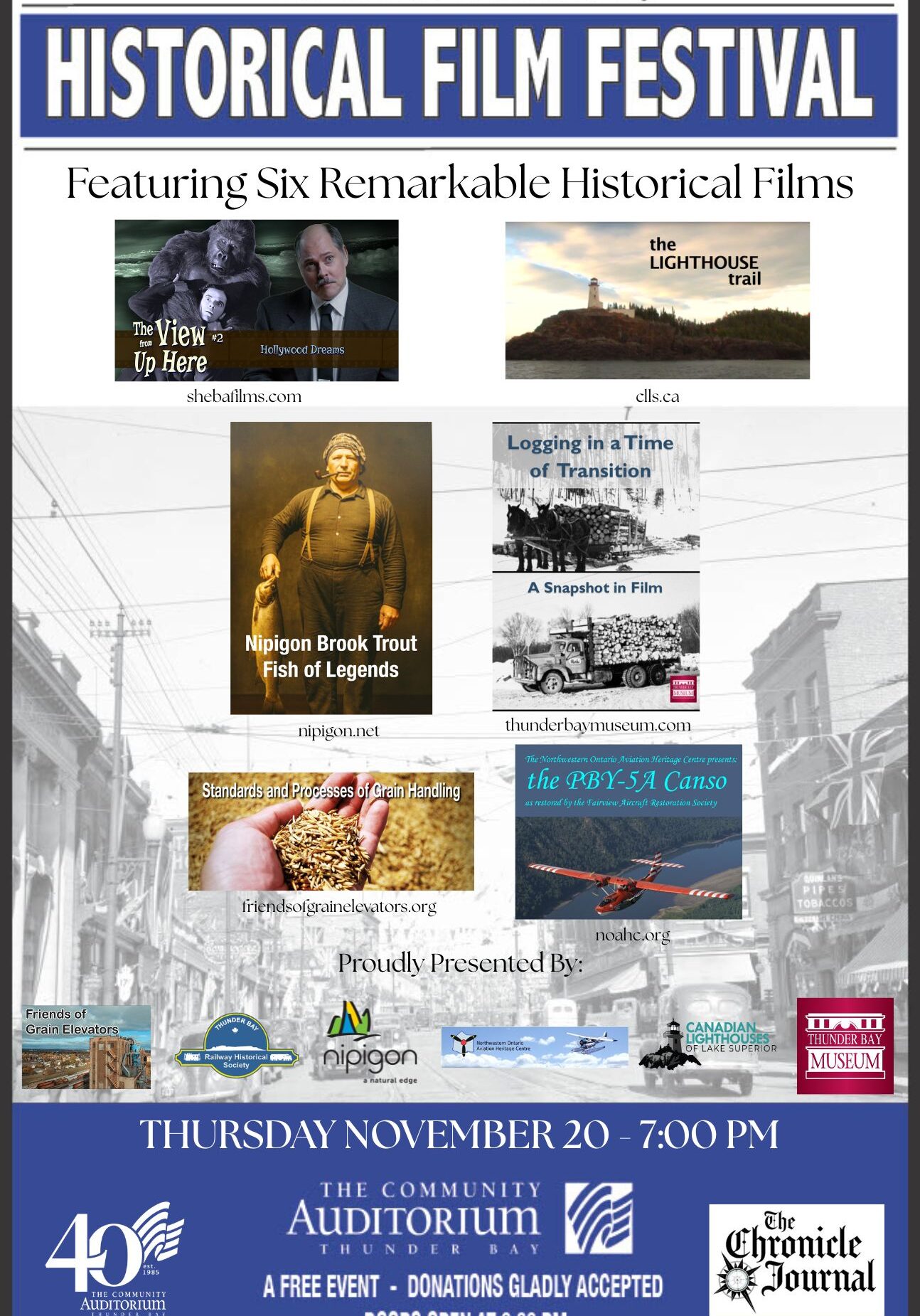 Historical Film Festival 2025 11x17