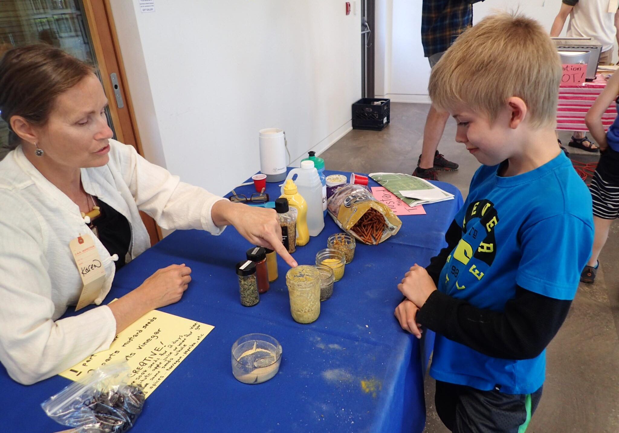 Mustard making