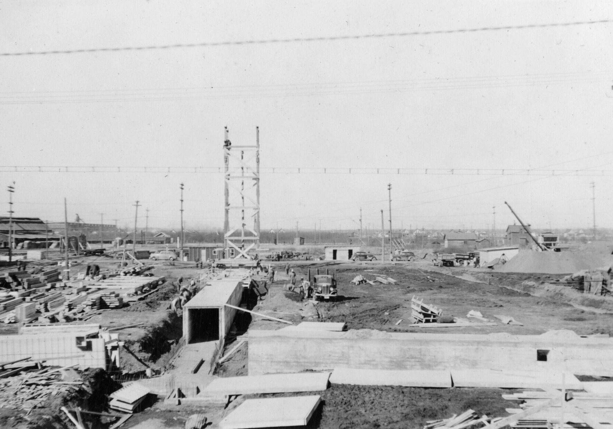 WAR DISTRESS ANNEX Tunnel Intersection April 5, 1941 7705